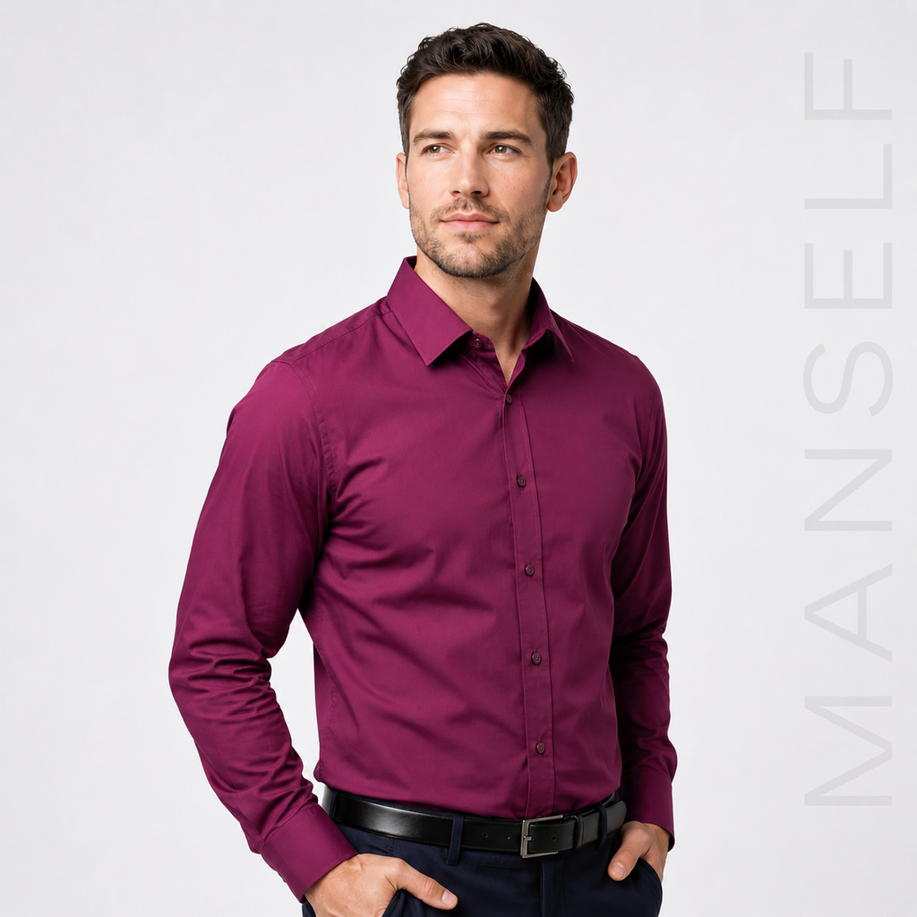 Chemise Infroissable à Coupe Ajustée