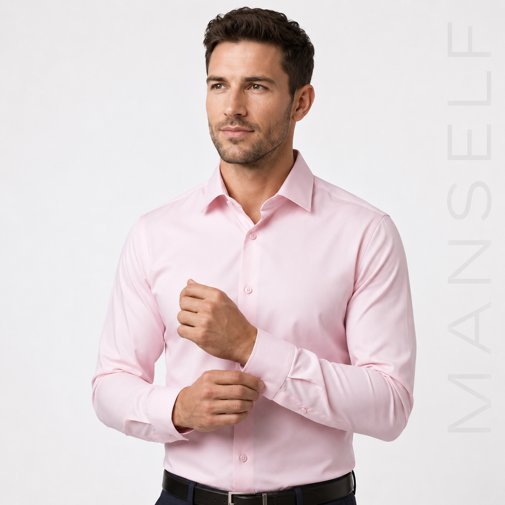 Chemise Infroissable à Coupe Ajustée