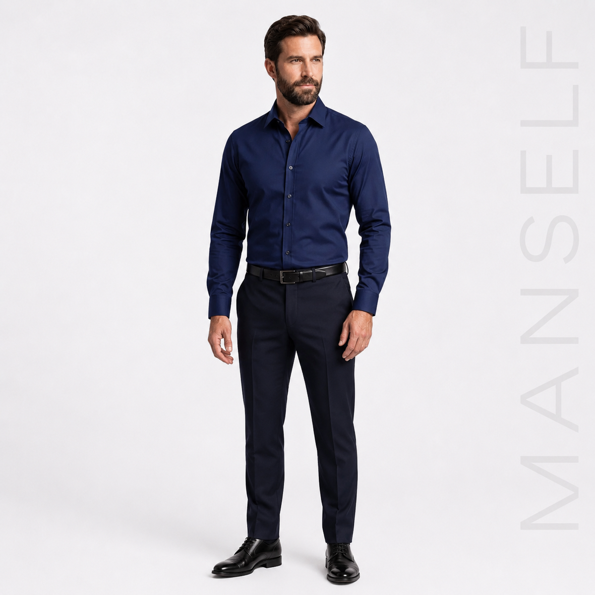Chemise Infroissable à Coupe Ajustée