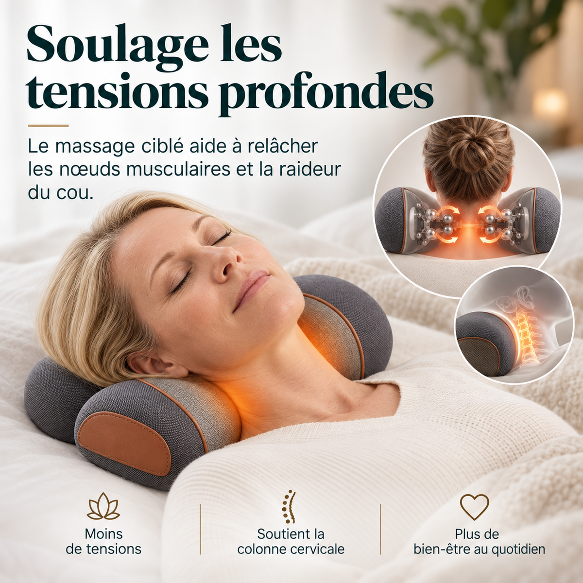Appareil de massage Theratex 3-en-1