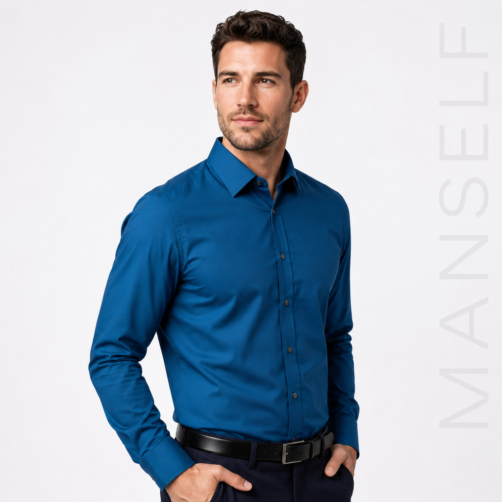 Chemise Infroissable à Coupe Ajustée