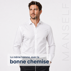 Chemise Infroissable à Coupe Ajustée