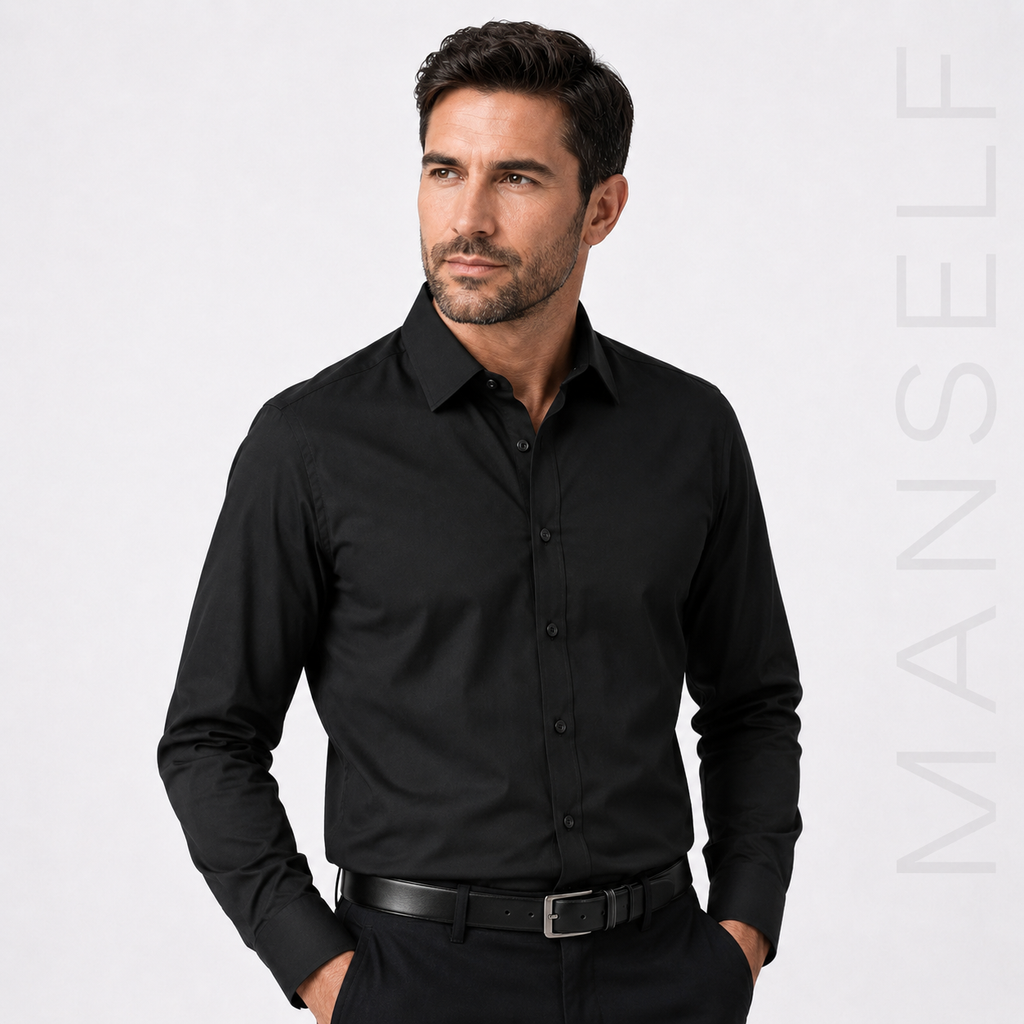 Chemise Infroissable à Coupe Ajustée
