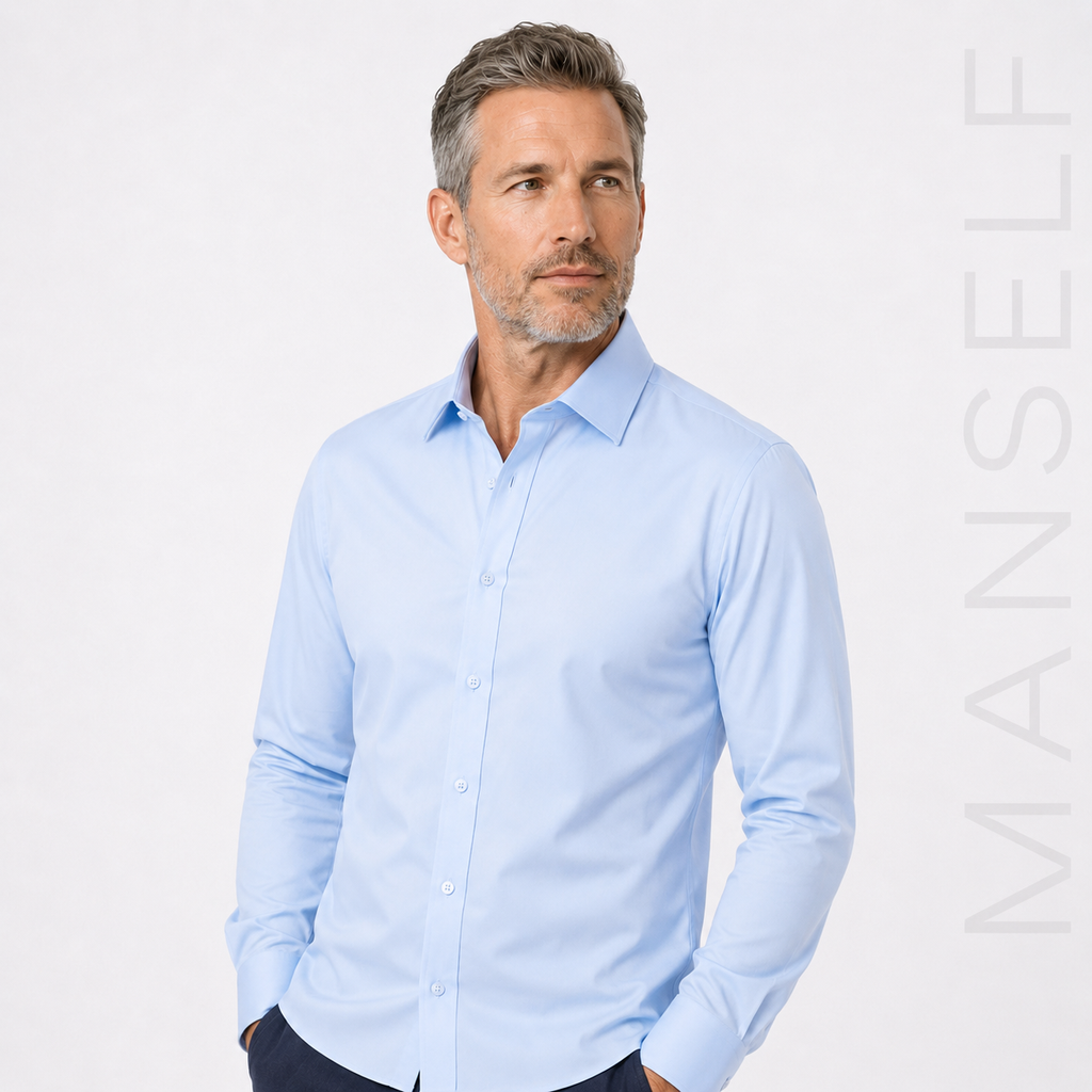 Chemise Infroissable à Coupe Ajustée