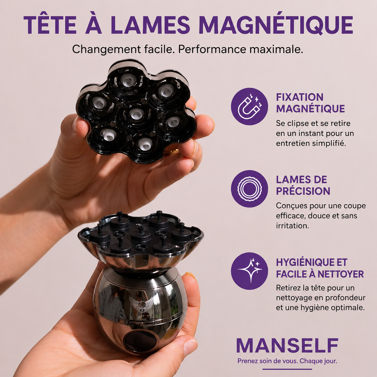TrimPod 3.0 : le rasoir ultime pour hommes
